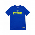 Nike &times; WNBA Koost&ouml;&ouml; T-s&auml;rk Dallas Wings Lihtne Mitmek&uuml;lgne Hingav Mugav Pullover Laste pluusid 3Z2B7FEM5-DWS S