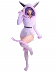 Kaunis t&uuml;drukukost&uuml;&uuml;m Cosplay Anime M&auml;ng Koduriided Pidžaama Kombinesoon Trikoo Kapuutsikas Kass Koletis Loom Armas Moe Kohev Kost&uuml;&uuml;mikomplekt Peokleit lilla