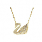 Swarovski Kristall Kullatud Luige Kaelakee Naiste kaelakee 5063921 Box+Shopping Bag