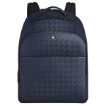 Montblanc Style 3.0 Multifunktsionaalne T&otilde;mblukuga Moodne Commuter Nahast Seljakott Suur Meeste seljakott Tumesinine 199846 Basic Set (Bag+Dust Bag)