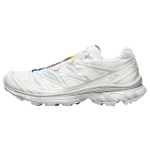 Salomon XT-6 V&auml;lispordiks V&otilde;rkkiht S&uuml;nteetiline Nahk Vastupidav Madala s&auml;&auml;rega Jooksukingad Unisex toss Glacier-White 412529 36⅔