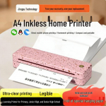Kaasaskantav Bluetooth A4 termoprinter &otilde;pilastele - tindivaba ja kompaktne A43 Purple Fabric Pattern