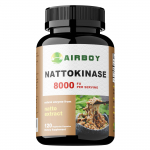 Nattokinase kapslid, 8000 FU kapsli kohta, t&auml;iesti looduslikud, 120 kapslit, sobivad nii meestele kui ka naistele. 120