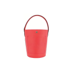 Longchamp &Eacute;pure &uuml;hev&auml;rviline kl&otilde;pskinnitusega nahast &auml;mbrikujuline kott V&auml;ikesed naiste k&auml;ekotid Maasikas 10161HYZ218 Basic Set (Bag+Dust Bag)