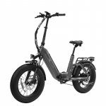 TTGO F6 Pro Linna High-End Elektrijalgratas 48V18Ah Aku 20 Tolli Paksud Rehvid 250W Mootor 25 km/h Kiirus 150KG Kandev&otilde;ime E-ratas Kaheistmeline