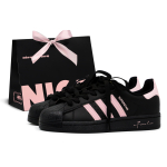 Adidas Originals SUPERSTAR Rulaketsid Unisex Madalad Must/Roosad JH9977(Team52-S-BOX) 40 black