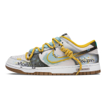 Nike Dunk Rula Kingad Meeste Madal L&otilde;ige Valge Hall Alus Kollane Sinine Roheline V&auml;rviplokk FV3629-371(Team365-) 43