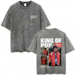 Laulja Michael Jacksoni albumikaane Pesemata Vintage Kaup T-s&auml;rk Meestele Retro Gooti Rock T-s&auml;rgid Meeste &Uuml;lem&otilde;&otilde;dulised L&uuml;hikeste Varrukatega Topid S