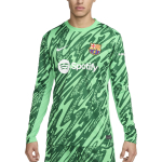 Nike FC FW24 Barcelona 2024/25 Staadioni V&auml;ravavahi Pikkade Varrukatega Jalgpallis&auml;rk Meeste s&auml;rgid Roheline-S&auml;de FN8809-329 L blue