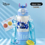 Disney Stitch 500ml 316 roostevabast terasest isoleeritud joogitops k&otilde;rrega
