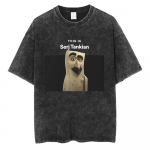Pestud Vintage System of A Down T-s&auml;rk Meestele Naistele Puuvillane Kvaliteet L&uuml;hikeste Varrukatega T-s&auml;rgid Meessoost Rokiansambli Multikakujundusega T-s&auml;rgid YK M
