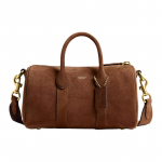 Coach Compass 25 Br&auml;ndi logo Reguleeritav Eemaldatav &otilde;larihm Kott Suede K&auml;ekott Keskmine Naiste k&auml;ekotid Pruun CCX40-WBR Basic Set (Bag+Dust Bag)