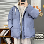 Uus Paksenatud Puuvillaga T&auml;idetud Vabaaja Mitmek&uuml;lgne Korea Versioon Trendikas Br&auml;ndi Sulet&auml;idisega Puuvillane Jope Soe Jope M