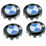 BMW Sinine Velje Keskosa Rummu Embleem 68mm 4 tk 13 5 7 Seeria, X6, M3, Z4, E46, E90 jaoks