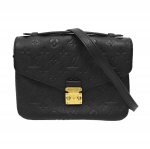 [Kasutatud] Louis Vuitton Pochette Metis 'Must Monogramm Reljeefne Empreinte Veisenahk' - V&auml;ga Hea #1931HEV ONE SIZE