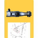 Delica Space Gear Vasak Esimene Alumine &Otilde;&otilde;tshoob L400 Tagaveoline MR162693 L
