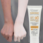 Valgendav P&auml;ikesekaitsekreem SPF 90 N&auml;ole ja Kehale P&auml;evitusvastane Niisutav Nahka Kaitsva Losjoon