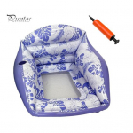 Ergonoomilised t&auml;ispuhutavad basseini ujukid t&auml;iskasvanutele, Tugev ujuv lamamistool, Ujumisparv topsihoidjaga, Hamakasein, Suvepidu, 1pc lilla
