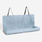 Kaasaegne jahutav reisi-padi Ohutu tagumine iste Suure koera autotool-voodi Oxfordi riidega - Chill Rover (Blue,M:50*45*49 cm) sinine