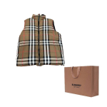 Burberry Lowick kahek&uuml;ljelise ruudulise p&uuml;stjakiga vest 80910961 XL-No Original Gift Bag Or Gift Box khaki