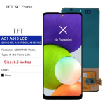 AMOLED-ekraan Samsung Galaxy A51 4G jaoks LCD-ekraan Puuteekraan Digitizeri koostu asendus A515 A515FN/DS A515F purple