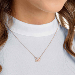 Swarovski Luige kaelakee Roosa 18K roosakulla viimistlus 5469989 roosa