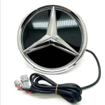Auto esiv&otilde;re logo, Mercedes Benz LED-tagurduspeegli tuled, embleemilogo, W177 kuni B GLA GLB taseme dekoratiivtuled Glowing red