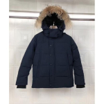 Wyndham parka hane udusulgedest jakk Kanada M meeste ja naiste mantlid t&otilde;eline hundi karv XL black