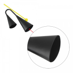 Kahetooniline metallist A-go-go Bell Cowbell l&ouml;&ouml;kpill koos Strikeriga