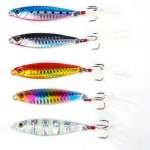 25g Jigis Kalap&uuml;&uuml;gi landid Metallist k&otilde;vad Minnow s&ouml;&ouml;dad koos Treble Hooks Merep&uuml;&uuml;gitarvete peibutis