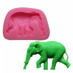 3D Loomad Elevandid &Scaron;okolaadiseebivorm &Scaron;okolaadikoogi kaunistamiseks T&ouml;&ouml;riistad DIY K&uuml;psetamine Fondant Silicon