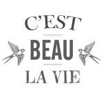 Les Tr&eacute;sors De Lily [Q4803] - Kleebiste leht  S&otilde;numid  (Elu on ilus) - 20x70 cm must