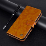 Samsung A21S &uuml;mbrisele L&auml;ikivast nahast magnetilise rahakotiga klapitavad telefoni&uuml;mbrised Samsung Galaxy A21S &uuml;mbrisele 6,5 tolli A 21S A21 S pehme silikoonkaanega Fundas Samsung Galaxy A21S kollane