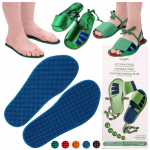 Aplikaator Lyapko sisetallad n&otilde;elravi n&otilde;elmasseerija jalgadele, jalgadele 5,0 Ag + sussid EU 38,5-41 / US 6,5 - 8,5