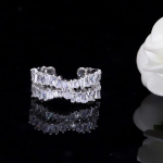 WWJ ainulaadne kuupmeetri tsirkooniumoksiidi reguleeritav roosikuldne s&otilde;rmus roosa kuldne v&auml;rv