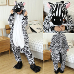 Loomakass Tiiger Kigurumi &Uuml;kssarvik Onesie T&auml;iskasvanud Teismelised Naiste Meeste Pidžaamad Naljakad Flanellist Soe Pehme Magamisriietus &Uuml;heosaline Jumpsuit Cosplay Kost&uuml;&uuml;m xl