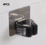 1/2/4 tk Mopiharja hoidik Kleepuv mitmeotstarbelised konksud Seinale paigaldatav mopi organiseerija harjaharja nagid riidepuu K&ouml;&ouml;gis tugevad konksud 4pcs