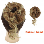 MISSQUEEN Curly Scrunchie Chignon kummipaelaga s&uuml;nteetiline tutistiilis juukser&otilde;ngas &uuml;mber juuksesaba r&auml;pane kakuke hobusesaba pikendus China