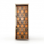 Numbrim&auml;rk K&uuml;lmkapp Kleebis Uksekleebised Riidekapp Tapeet K&uuml;lmkapi ukse kate Veekindel Vin&uuml;&uuml;l Renew Kunstkleebised 60x180cm(1 pcs)