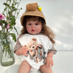60 CM 3D-v&auml;rvi nahk veenipehme silikooniga Reborn Baby Doll m&auml;nguasi t&uuml;drukule printsessi v&auml;ikelapsele Bebe Artist Collection