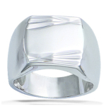H&otilde;bedane m&auml;rgis&otilde;rmus 'Charles' h&otilde;bedane (roodiumiga kaetud) - 13x11mm 64 h&otilde;be