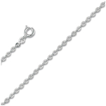 Altesse [R5737] - K&auml;sit&ouml;&ouml;h&otilde;bedast kett 'Chor&eacute;ographie' h&otilde;be (roodiumiga kaetud) - 45 cm 2 mm h&otilde;be