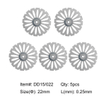 5 tk hambaravi teemantketas kahepoolne teraline l&otilde;ikamine DD15-022-5pcs