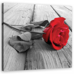 L&otilde;uenditr&uuml;kk Punane roos 30x30 punane