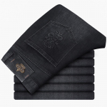 Four Seasons meeste elastsed teksad meeste noortele Korea versioon Slim Fit &otilde;hukesed p&uuml;ksid meeste tr&uuml;kitud p&uuml;kstele 28