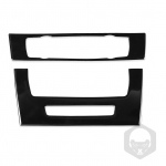 For Bmw 3 Series 2005-2012 e90 e92 Piano Black Air Conditioner CD Control Panel Plastic Cover Car Interior Accessoriers A