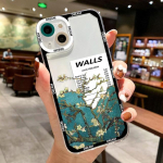 Pehme &uuml;mbris Iphone 14 Plus Case Clear Flower Funda Iphone 12 13 11 Pro Max Mini 7 8 Plus Se 2022 2020 X Xr Xs Max tagakaas For iPhone SE 2020