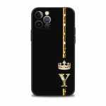 Telefoni korpus Apple Iphone 14 13 12 11 Pro Max 13 12 Mini Xs Max Xr X 7 8 6 6s Plus Case Diamond Crown Queen King Letter jaoks For iPhone 6 6S Plus