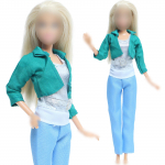 1/6 Nuku Riietus Mood T&uuml;druk Mini Kleit Seelik Kleit P&uuml;ksid Riided Barbie Nukule 11,5 tolli Kingikomplekt T&uuml;druku M&auml;nguasi
