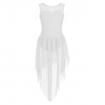 Lapsed, t&uuml;drukud, l&uuml;&uuml;riline kaasaegne tants, varrukateta t&uuml;ll, lahtise seljaosaga trikookleit 8-10 Years